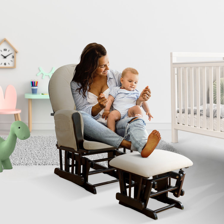 Baby feeding recliner discount chair